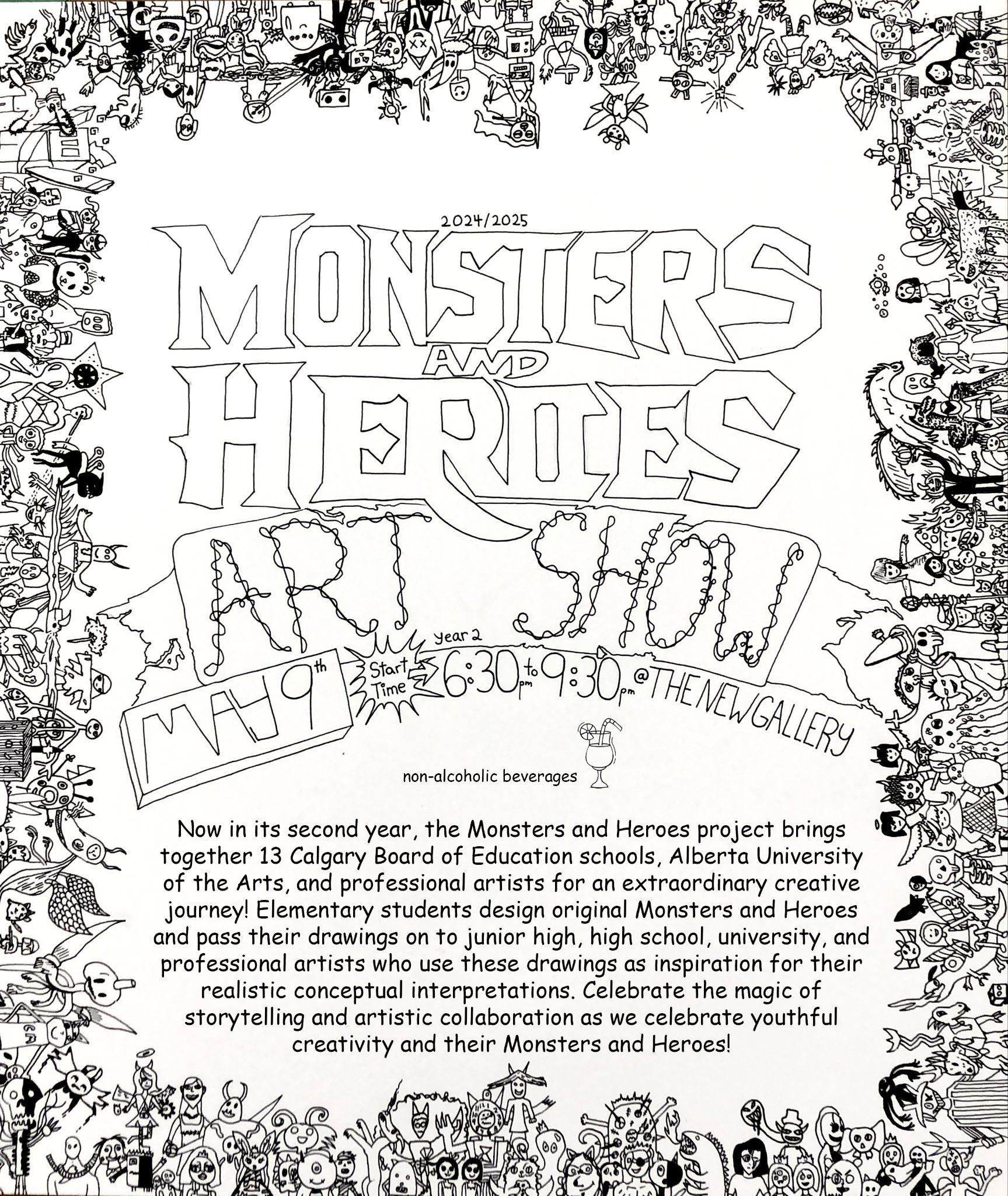 Monsters and Heroes Art Show