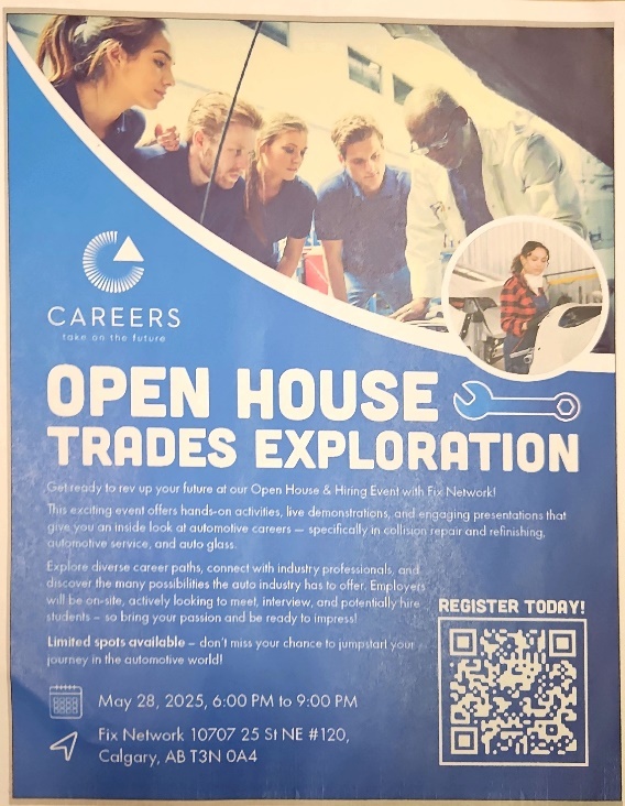 Careers Open House May 28, 2025