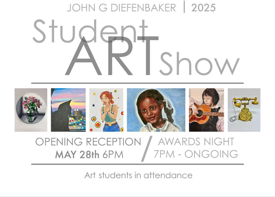Student Art Show May 28, 2025