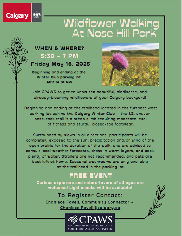 Wildflower Walking May 18, 2025